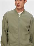SLHMACK SWEAT BOMBER LS NOOS vetiver