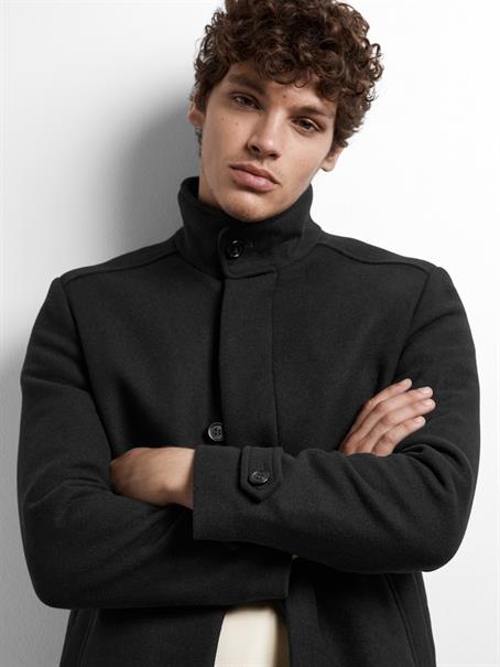 SLHNEW REUBEN COAT NOOS black
