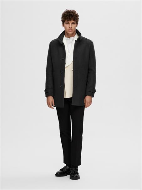 SLHNEW REUBEN COAT NOOS black