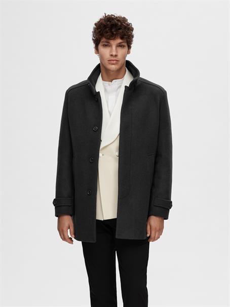 SLHNEW REUBEN COAT NOOS black