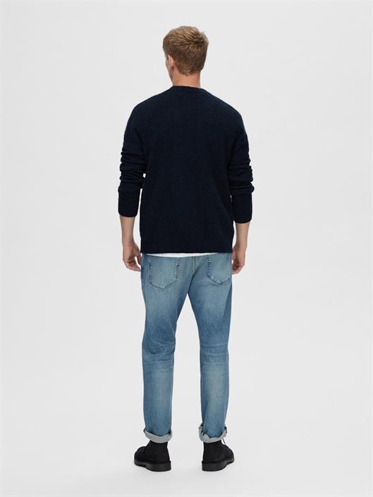 slhrai-ls-knit-button-cardigan-sky-captain