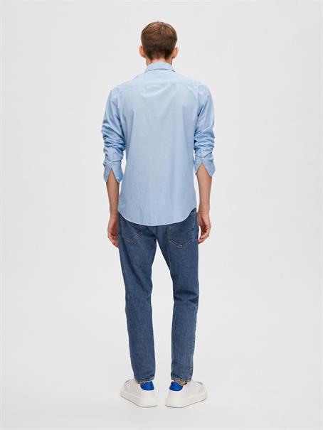 SLHREGDORE SHIRT LS W cashmere blue