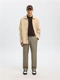 SLHREGFRED STRUCTURED OVERSHIRT egret