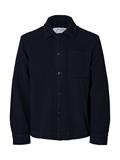 SLHREGFRED STRUCTURED OVERSHIRT sky captain