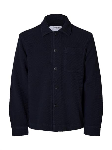 SLHREGFRED STRUCTURED OVERSHIRT sky captain