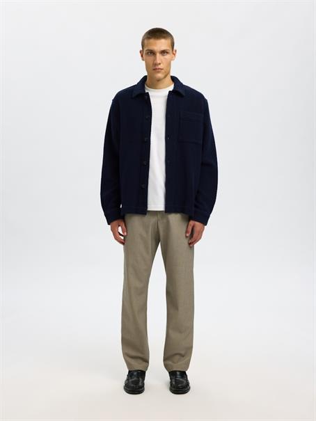 SLHREGFRED STRUCTURED OVERSHIRT sky captain