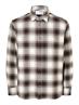 SLHREGOWEN-GRINDLE CHECK SHIRT LS chocolate torte