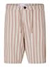 SLHREGSAL SHORTS egret-stripes