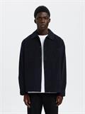 SLHREGTATE CORD OVERSHIRT sky captain
