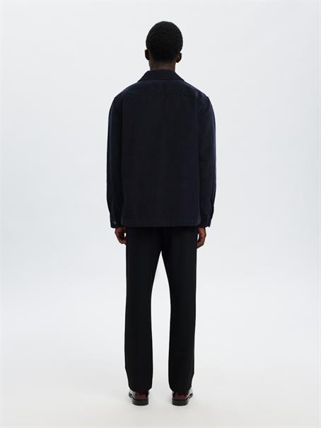 SLHREGTATE CORD OVERSHIRT sky captain