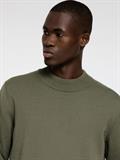 SLHROBERT LS KNIT MOCK NECK kalamata