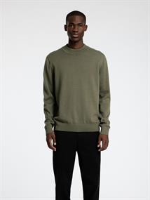 SLHROBERT LS KNIT MOCK NECK kalamata
