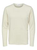 SLHROME LS KNIT CREW NECK NOOS angora