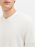 SLHROME LS KNIT CREW NECK NOOS angora