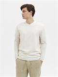 SLHROME LS KNIT CREW NECK NOOS angora