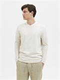SLHROME LS KNIT CREW NECK NOOS angora