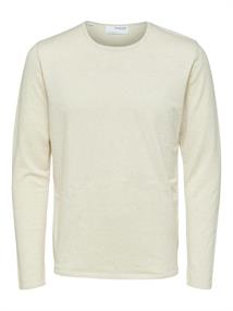 SLHROME LS KNIT CREW NECK NOOS angora