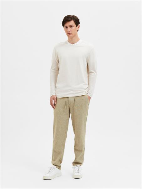 SLHROME LS KNIT CREW NECK NOOS angora