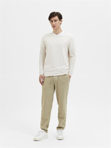 SLHROME LS KNIT CREW NECK NOOS angora