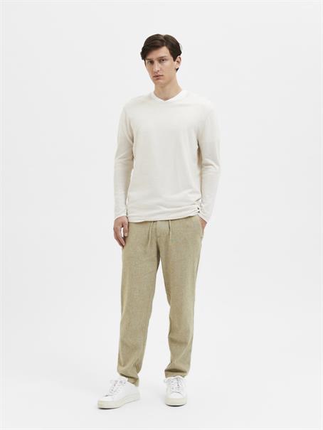 SLHROME LS KNIT CREW NECK NOOS angora