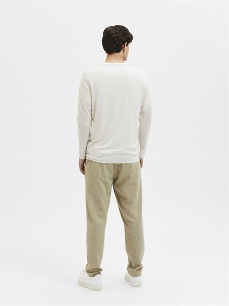 SLHROME LS KNIT CREW NECK NOOS angora