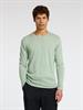 SLHROME LS KNIT CREW NECK NOOS iceberg green