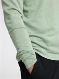 SLHROME LS KNIT CREW NECK NOOS iceberg green