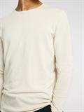 SLHROME LS KNIT CREW NECK NOOS oatmeal