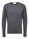 SLHROME LS KNIT CREW NECK NOOS schwarz1