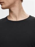 SLHROME LS KNIT CREW NECK NOOS schwarz2
