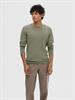 SLHROME LS KNIT CREW NECK NOOS vetiver