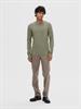 SLHROME LS KNIT CREW NECK NOOS vetiver