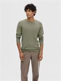 SLHROME LS KNIT CREW NECK NOOS vetiver