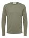 SLHROME LS KNIT CREW NECK NOOS vetiver