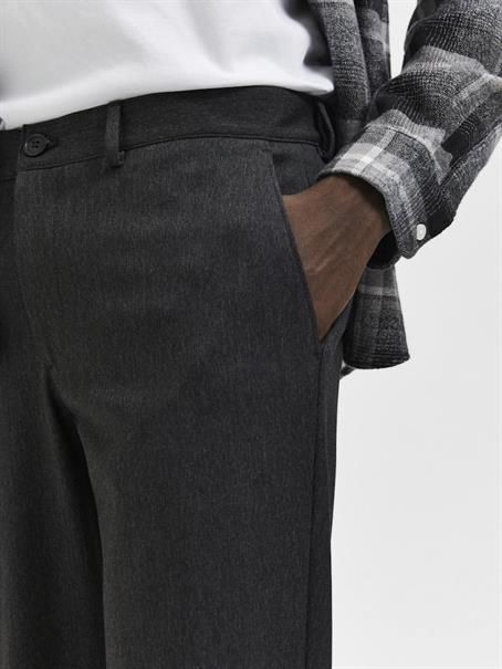 SLHSLIM-BEST 175 FLEX PANTS B NOOS dark grey melange