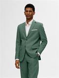 SLHSLIM-OASIS LINEN BLZ NOOS light green melange