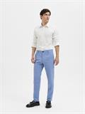 SLHSLIM-OASIS LINEN TRS NOOS light blue