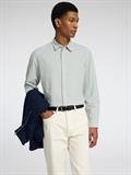 SLHSLIM-SUN SHIRT LS NOOS iceberg green