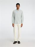 SLHSLIM-SUN SHIRT LS NOOS iceberg green