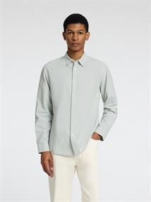 SLHSLIM-SUN SHIRT LS NOOS iceberg green