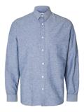 SLHSLIM-SUN SHIRT LS NOOS medium blue denim