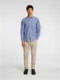 SLHSLIM-SUN SHIRT LS NOOS medium blue denim