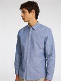 SLHSLIM-SUN SHIRT LS NOOS medium blue denim