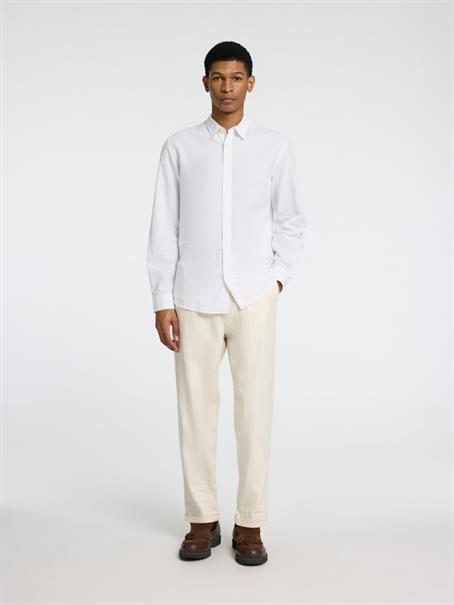 SLHSLIM-SUN SHIRT LS NOOS white