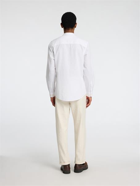 SLHSLIM-SUN SHIRT LS NOOS white