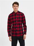 SLHSLIMFLANNEL SHIRT LS W NOOS biking red 1