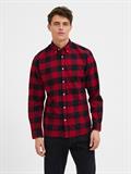 SLHSLIMFLANNEL SHIRT LS W NOOS biking red 1