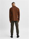 SLHSLIMFLANNEL SHIRT LS W NOOS monks robe2