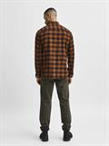 SLHSLIMFLANNEL SHIRT LS W NOOS monks robe2