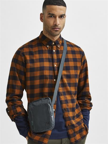 SLHSLIMFLANNEL SHIRT LS W NOOS monks robe2